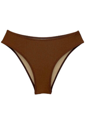 Tanga de biquíni sunkini básica Cappuccino