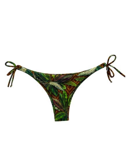 Tanga de Biquíni Lateral Estreita com Amarração Ilha Bela - Imagem 5