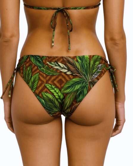 Tanga de Biquíni com Franzido Lateral Ilha Bela - Imagem 3