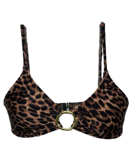 Top de Biquíni com fivela Animals - Imagem 4