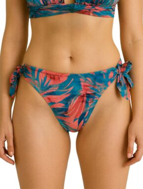 Tanga de Biquíni com Amarração na Lateral Blossom