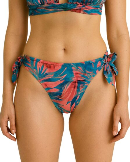 Tanga de Biquíni com Amarração na Lateral Blossom