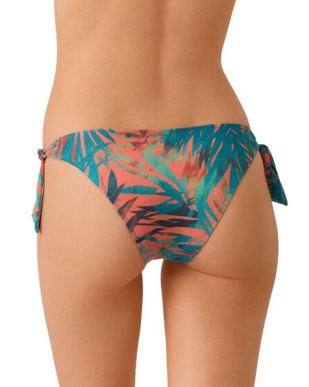 Tanga de Biquíni Lateral Estreita com Amarração Blossom - Imagem 2
