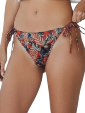 Tanga de biquíni com argolinha dourada Cairo