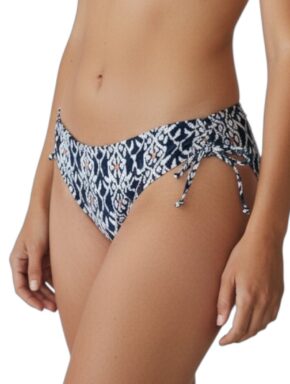 Tanga de Biquíni com Franzido Lateral Ikat