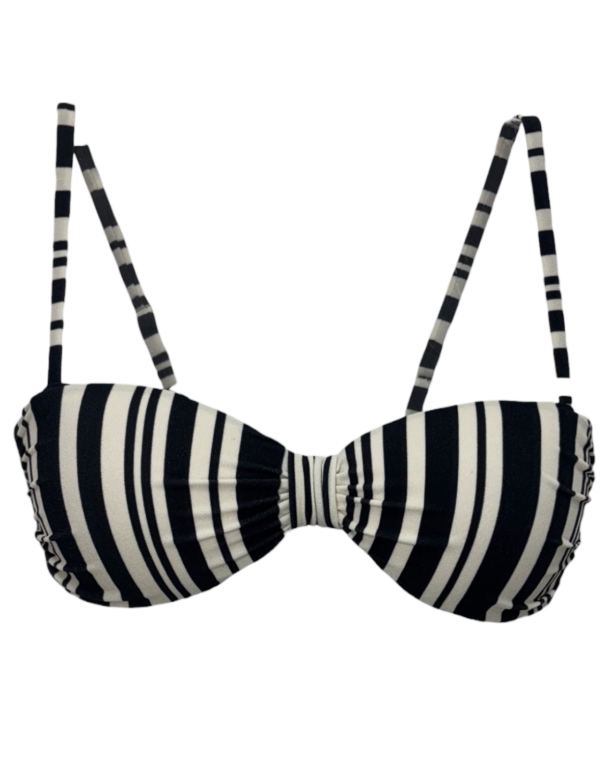 Top de biquíni tomara que caia alças removíveis Textura Atoalhada Duna - Imagem 4